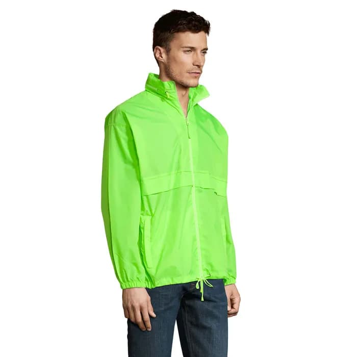 SURF Unisex Windbreaker - SURF - Neon Lime