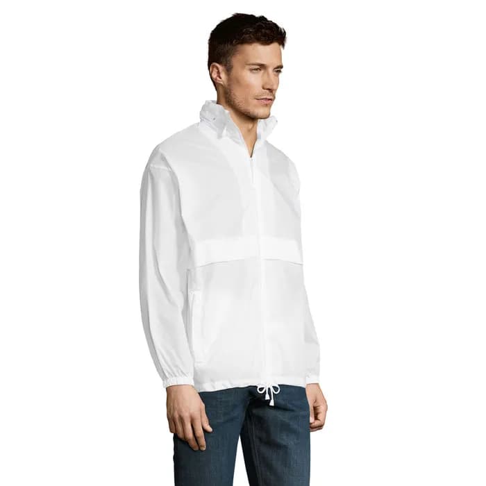 SURF Unisex Windbreaker - SURF - White