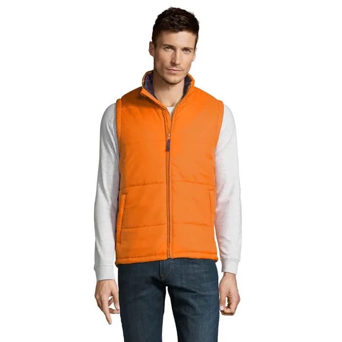 WARM MEN Bodywarmer - WARM - Orange