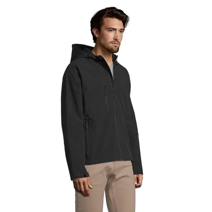 REPLAY HERREN SOFTSHELL - REPLAY MEN - Schwarz
