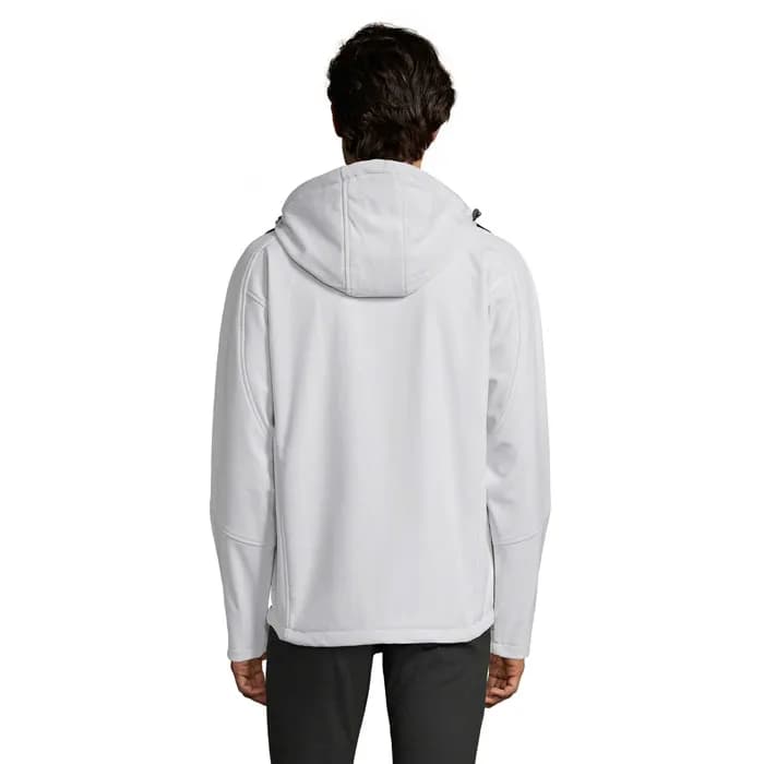 REPLAY HERREN SOFTSHELL - REPLAY MEN - White