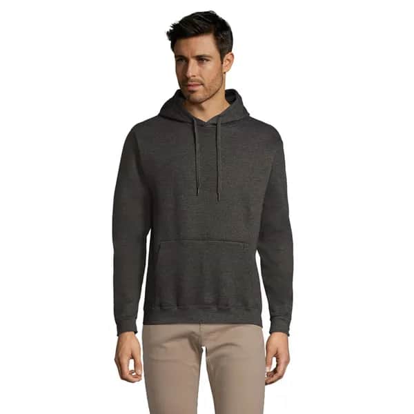 SNAKE Hoodie - SNAKE - Charcoal Melange