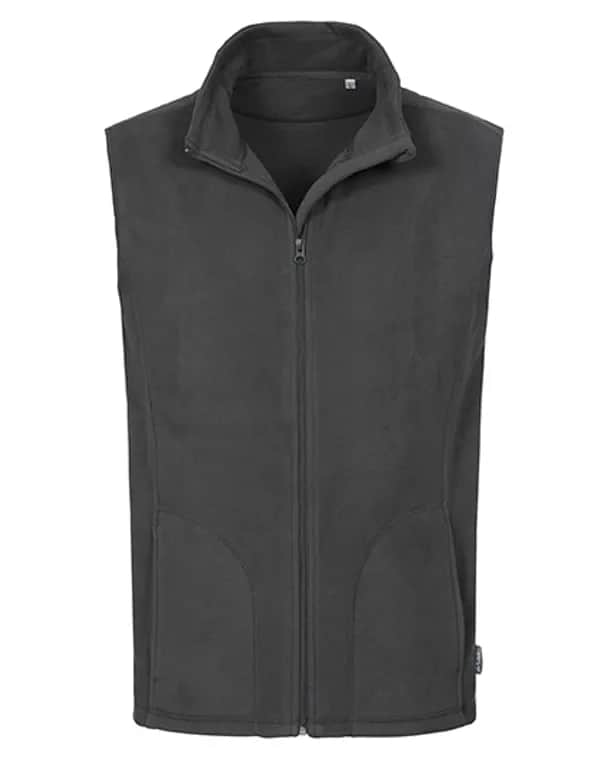 Classic Fleece Vest - Grey Steel (Solid)