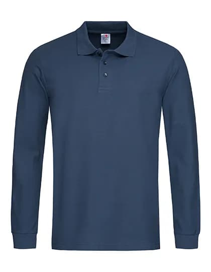 Classic Polo Long Sleeve - Navy Blue