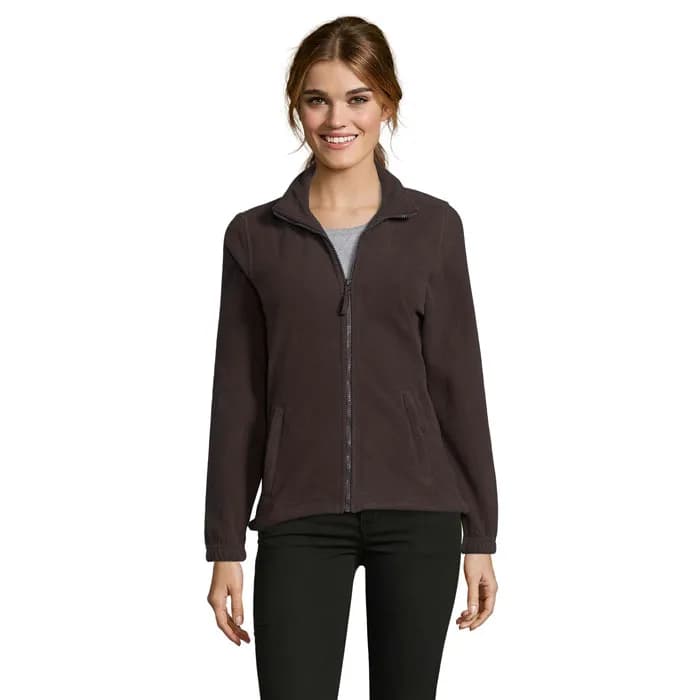 NORTH DAMEN FL JACKE 300g - NORTH WOMEN - Dark Chocolate
