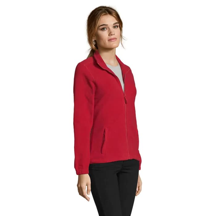 NORTH DAMEN FL JACKE 300g - NORTH WOMEN - Red
