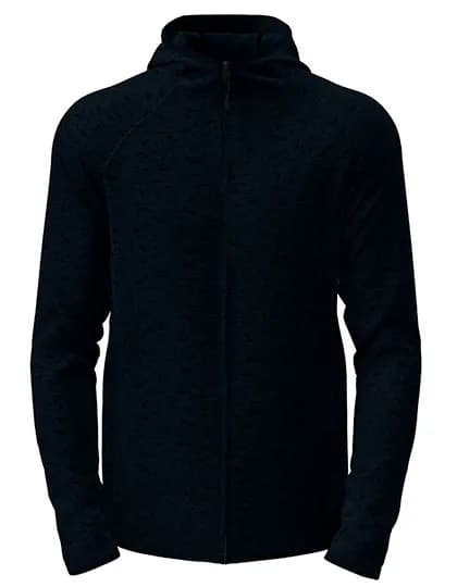 Lux Hooded Knitfleece Jacket - Blue Midnight Heather
