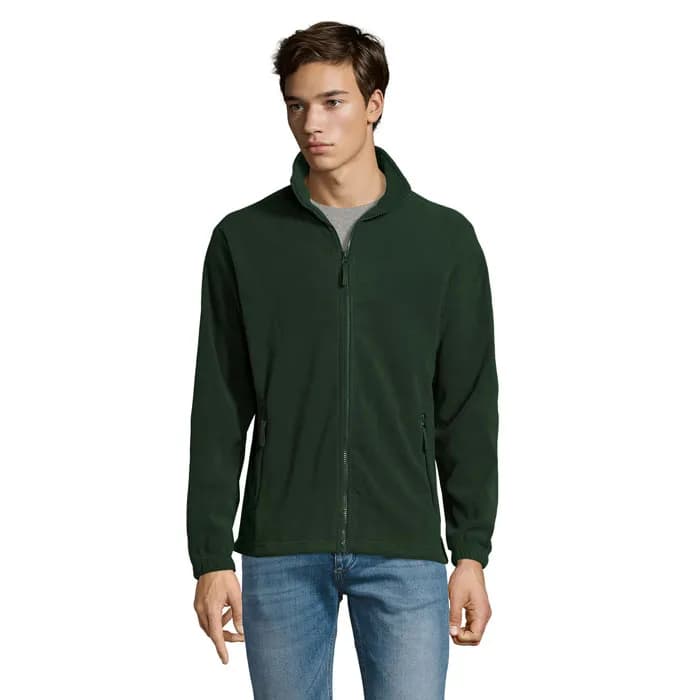 NORTH MEN Fleece-Jacke - NORTH - Grün