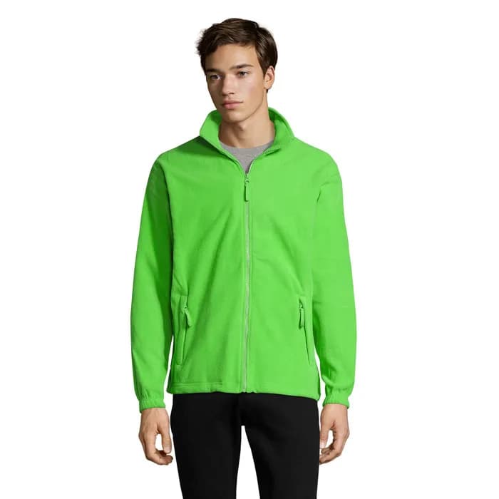 NORTH MEN Fleece-Jacke - NORTH - Lime