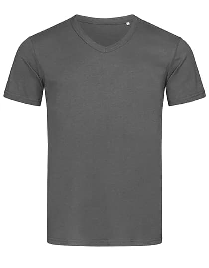 Ben V-Neck - Slate Grey (Solid)