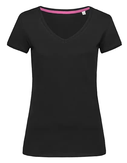 Megan V-Neck Women - Black Opal
