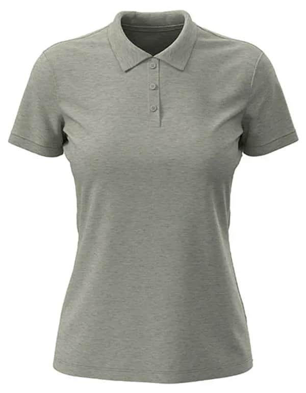 Lux Polo Women - Grey Heather