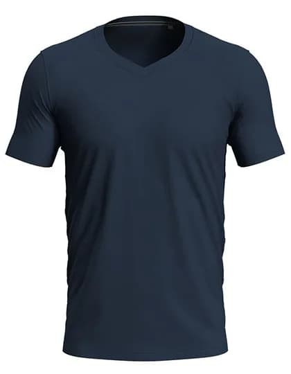 Stretch-T V-Neck - Blue Midnight