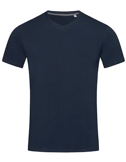 Stretch-T V-Neck - Marina Blue