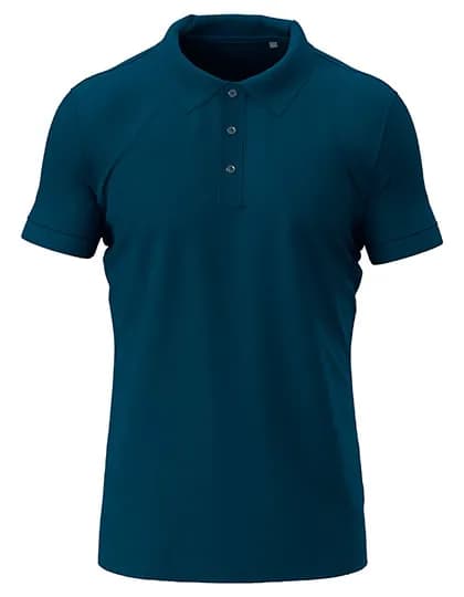 Stretch Polo - Navy Blue