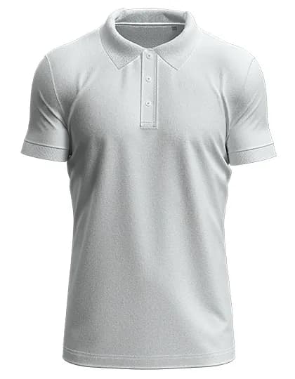 Stretch Polo - White