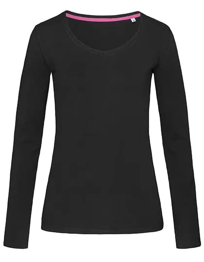 Stretch Long Sleeve Women - Black Opal