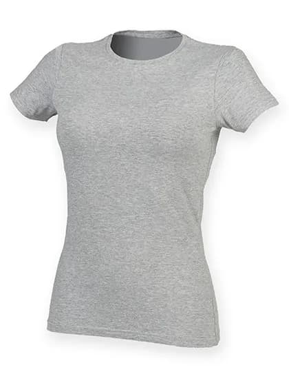 Women´s Feel Good Stretch T - Heather Grey