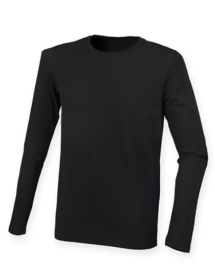 Men´s Feel Good Long Sleeved Stretch T - Black