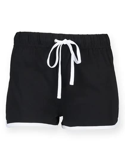 Kids´ Retro Shorts - Black/White