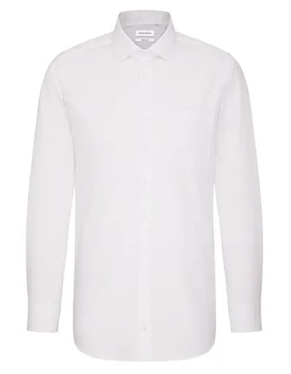 Men´s Shirt Regular Fit Extra Longsleeve - White