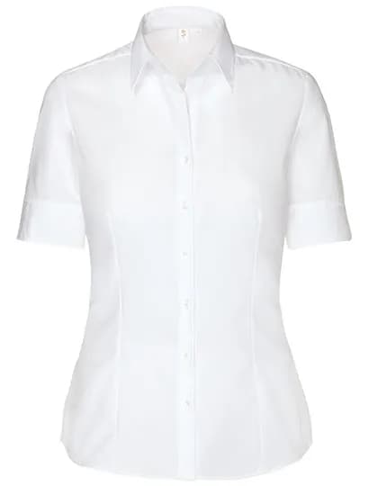 Women´s Blouse Regular Fit Short Sleeve - White