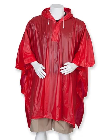 Splashmacs Poncho - Red