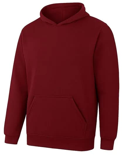 Unisex Organic Cotton Hooded Sweatshirt - Bordeaux
