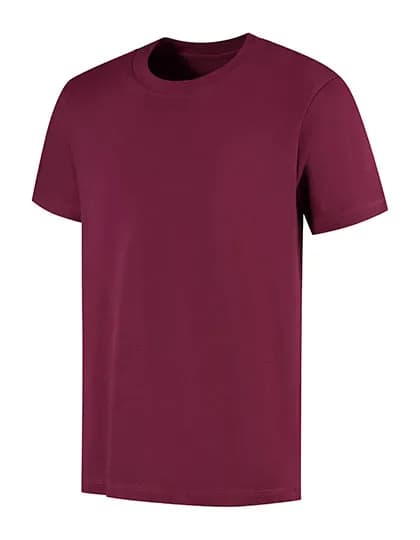 Unisex Organic Cotton Relaxed Fit T-Shirt - Bordeaux