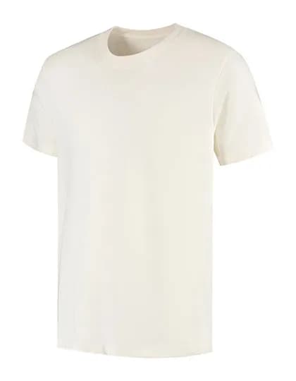Unisex Organic Cotton Relaxed Fit T-Shirt - Natural