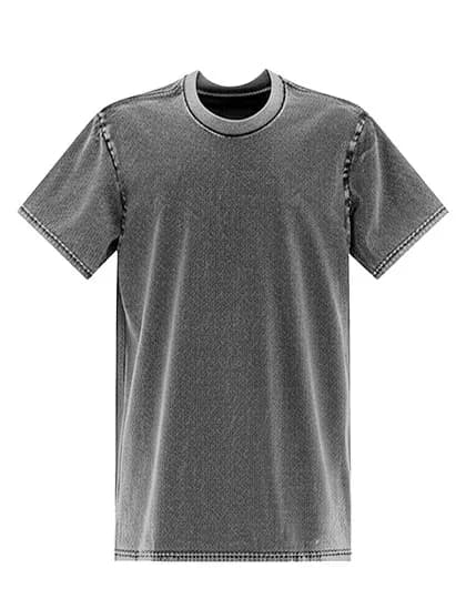 Unisex Vintage Organic Cotton Relaxed Fit T-Shirt - Vintage Grey