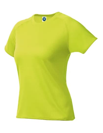 Ladies´ Sport T-Shirt - Fluorescent Yellow
