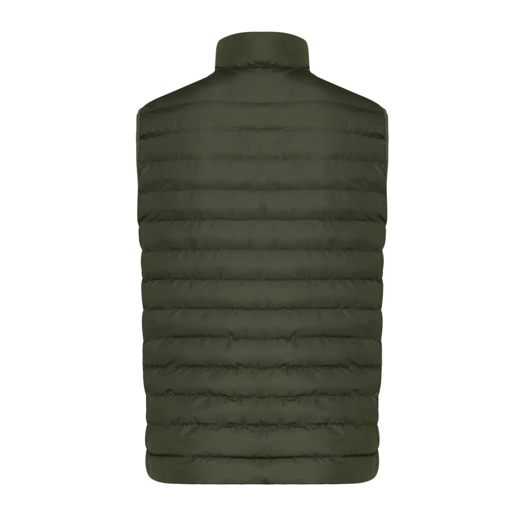 IQONIQ Meru Herren Bodywarmer aus recyceltem Polyester - khaki