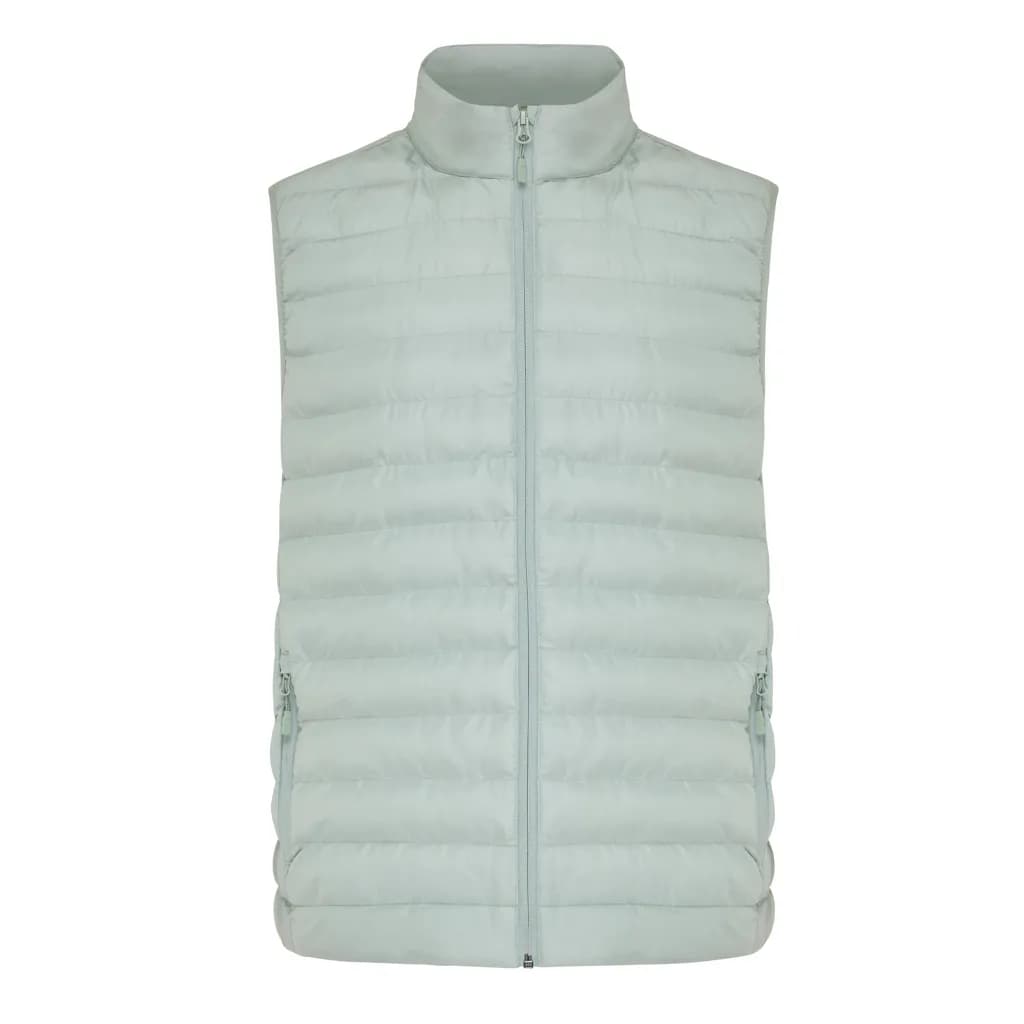 IQONIQ Meru Herren Bodywarmer aus recyceltem Polyester - Iceberg green