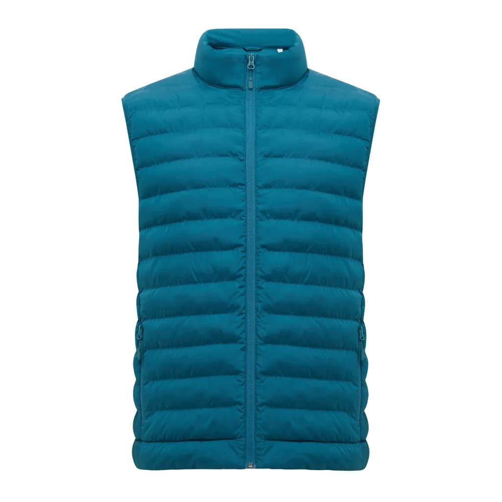 IQONIQ Meru Herren Bodywarmer aus recyceltem Polyester - dark teal