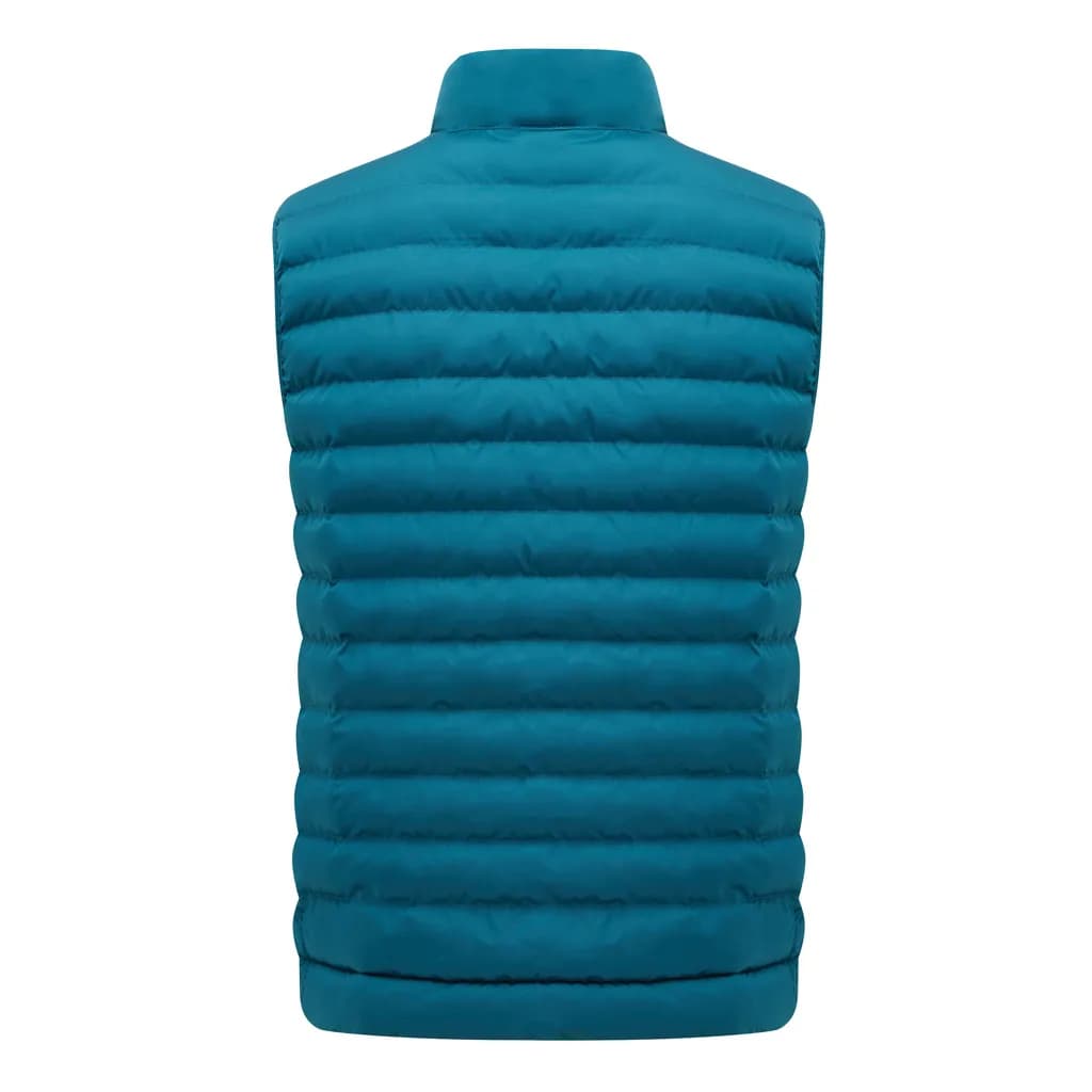 IQONIQ Meru Herren Bodywarmer aus recyceltem Polyester - dark teal
