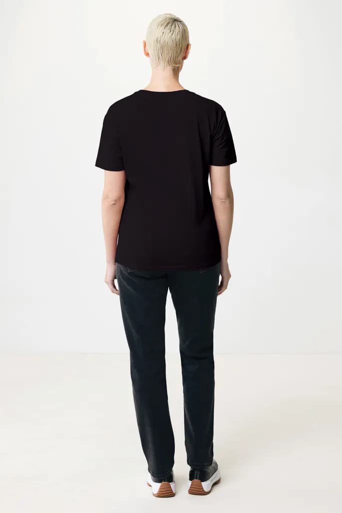 IQONIQ Yala Damen T-Shirt aus recycelter Baumwolle - schwarz