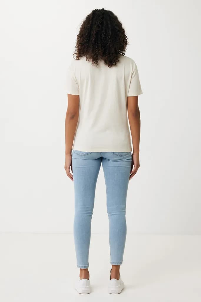 IQONIQ Yala Damen T-Shirt aus recycelter Baumwolle - natural raw