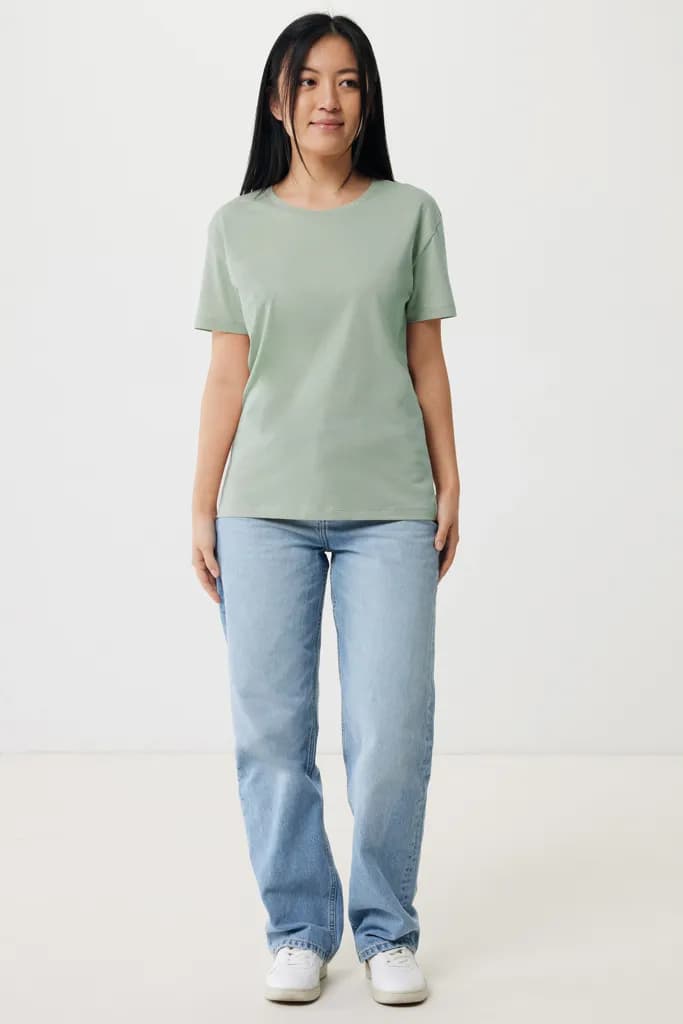 IQONIQ Yala Damen T-Shirt aus recycelter Baumwolle - Iceberg green