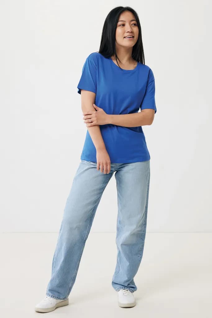 IQONIQ Yala Damen T-Shirt aus recycelter Baumwolle - Königsblau