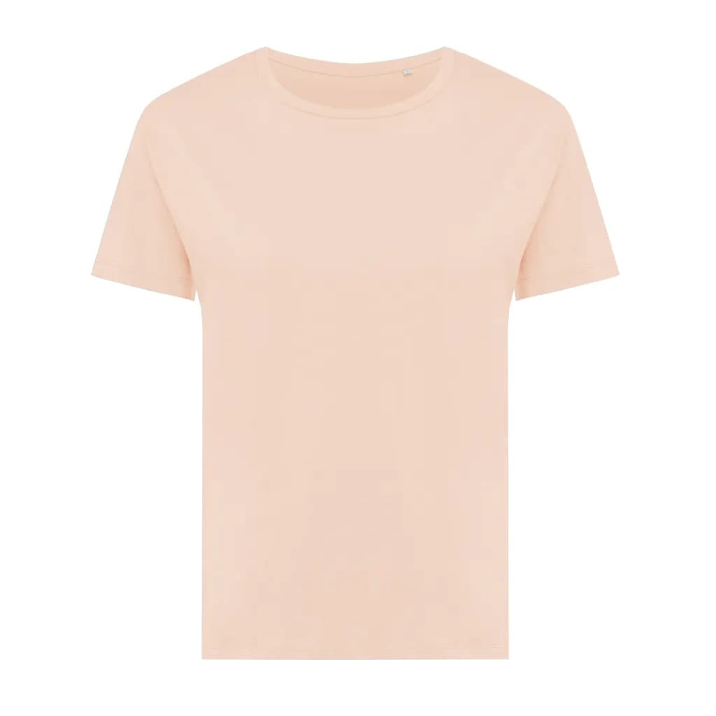 IQONIQ Yala Damen T-Shirt aus recycelter Baumwolle - peach nectar