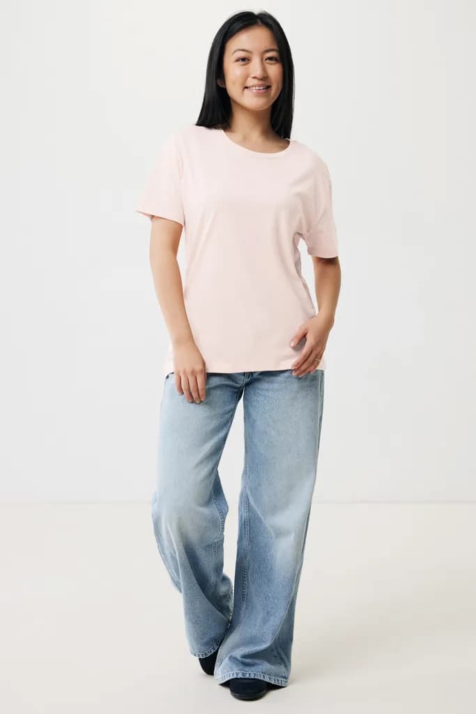 IQONIQ Yala Damen T-Shirt aus recycelter Baumwolle - cloud pink