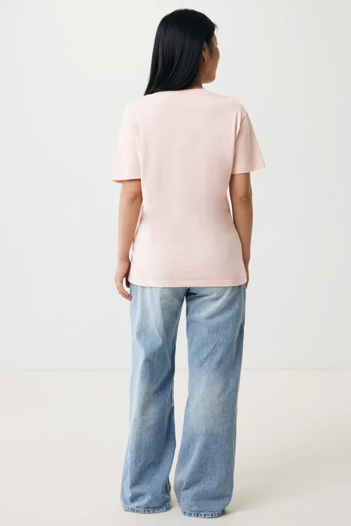 IQONIQ Yala Damen T-Shirt aus recycelter Baumwolle - cloud pink