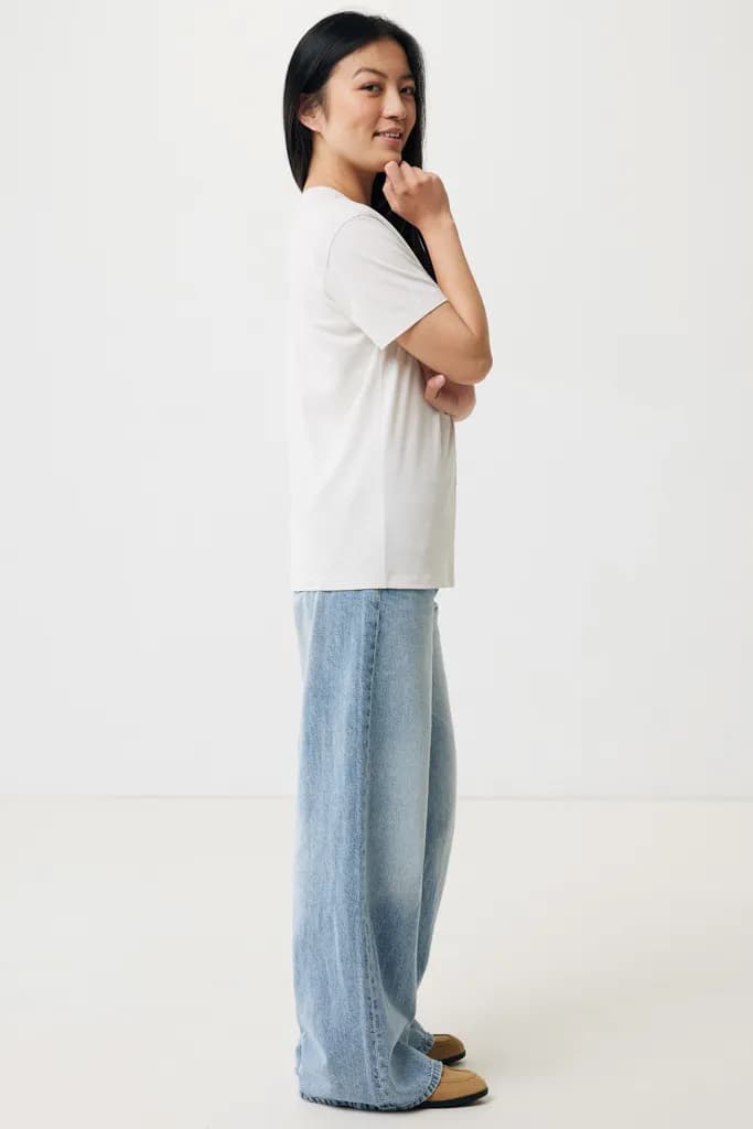 IQONIQ Yala Damen T-Shirt aus recycelter Baumwolle - ivory white