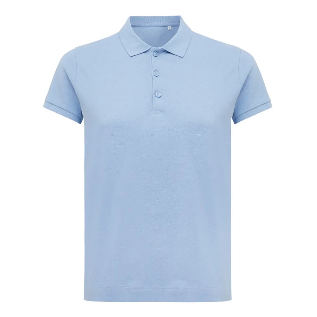 IQONIQ Yosemite Damen Piqué-Poloshirt aus rec. Baumwolle - sky blue