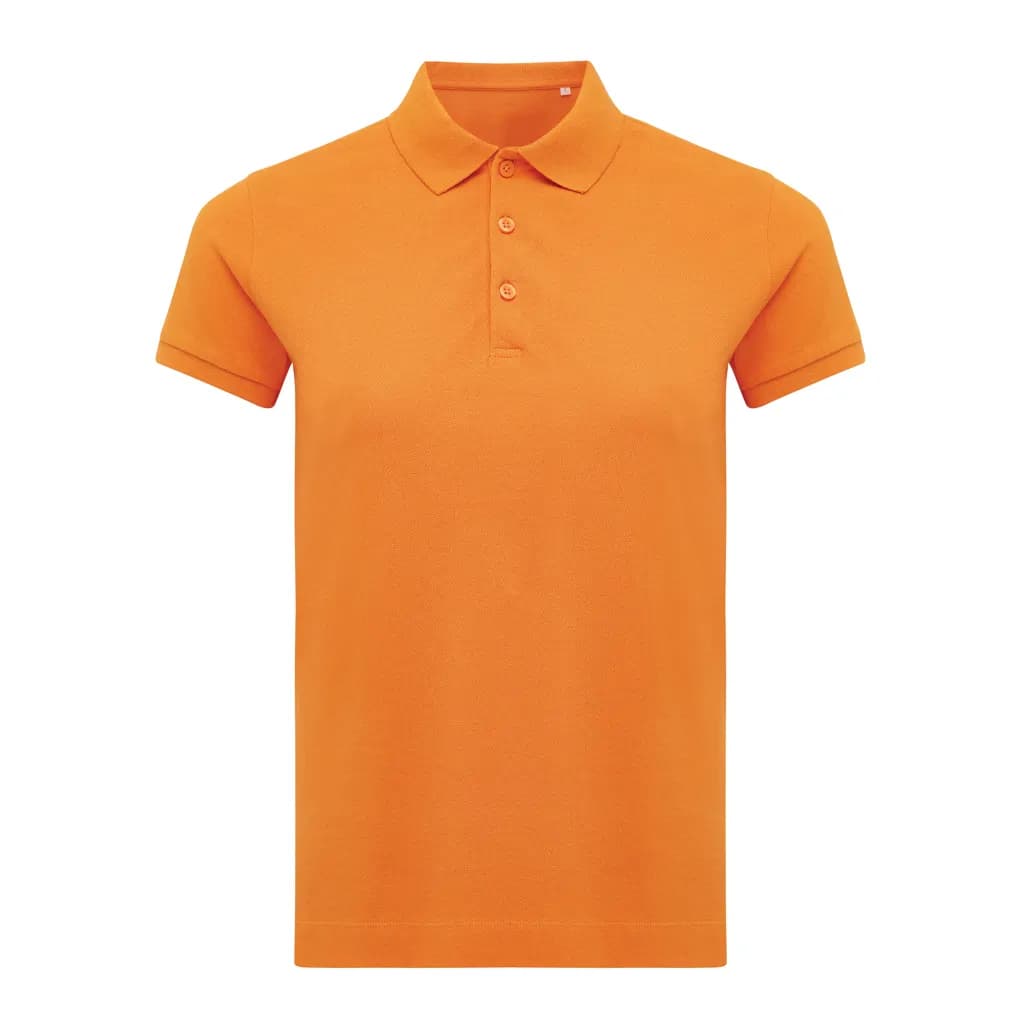 IQONIQ Yosemite Damen Piqué-Poloshirt aus rec. Baumwolle - orange