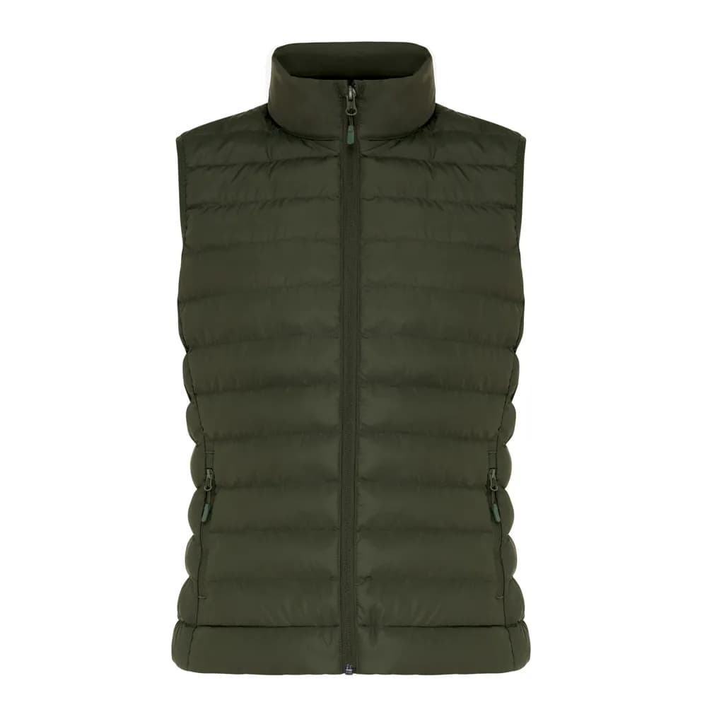 IQONIQ Meru Damen Bodywarmer aus recyceltem Polyester - khaki
