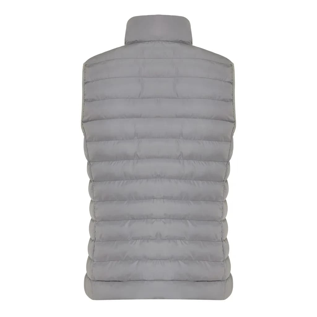 IQONIQ Meru Damen Bodywarmer aus recyceltem Polyester - Silbergrau