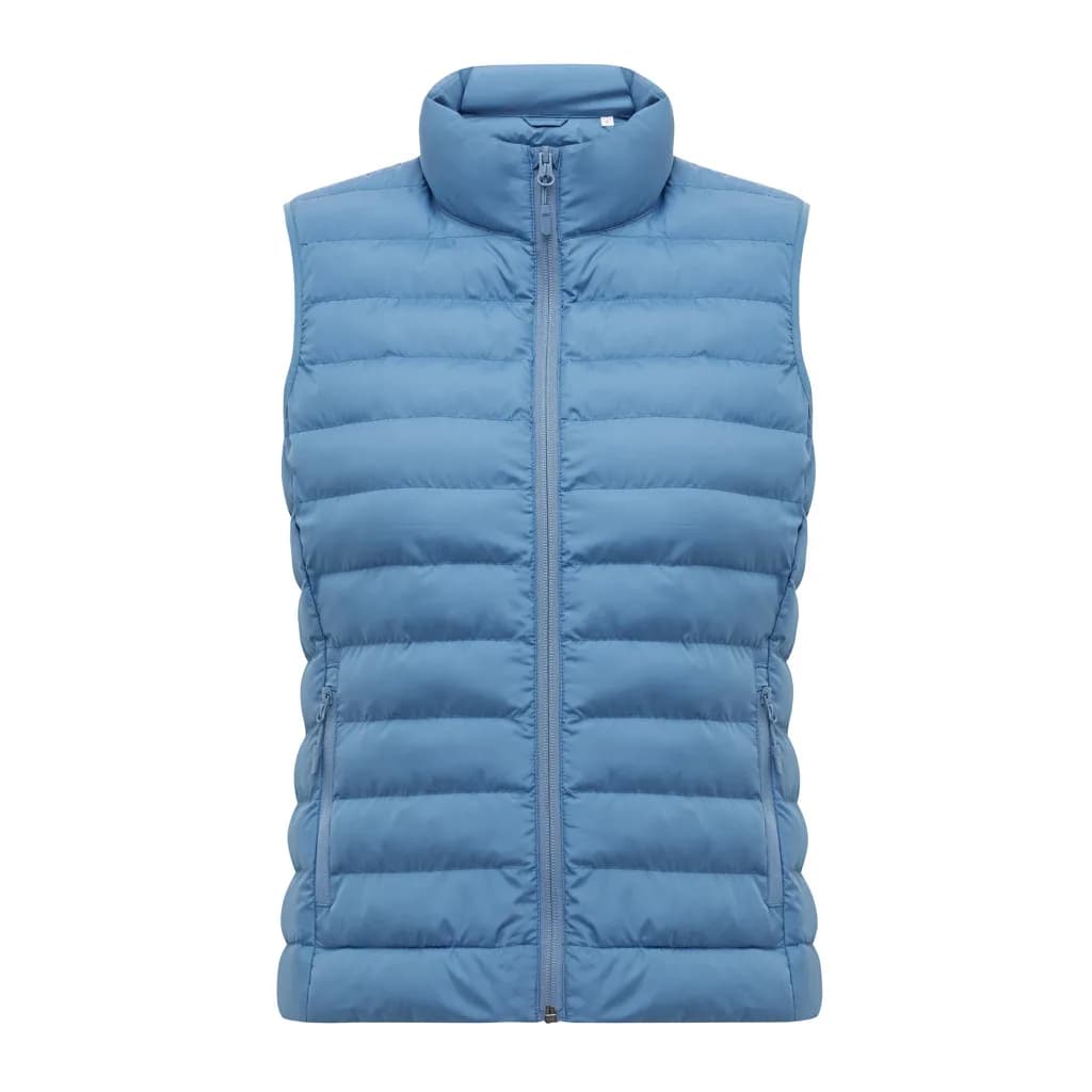 IQONIQ Meru Damen Bodywarmer aus recyceltem Polyester - moon blue
