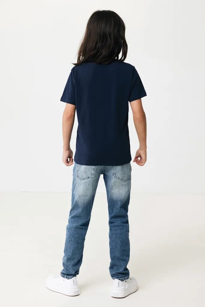 IQONIQ Koli Kids T-Shirt aus recycelter Baumwolle - navy blau